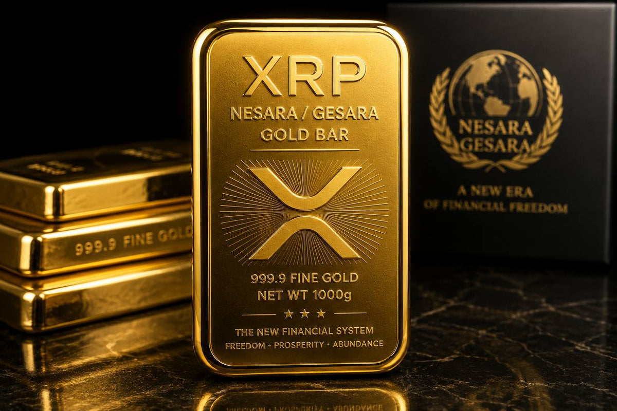 XRP NESARA/GESARA Gold Bar – Exclusive Limited Edition