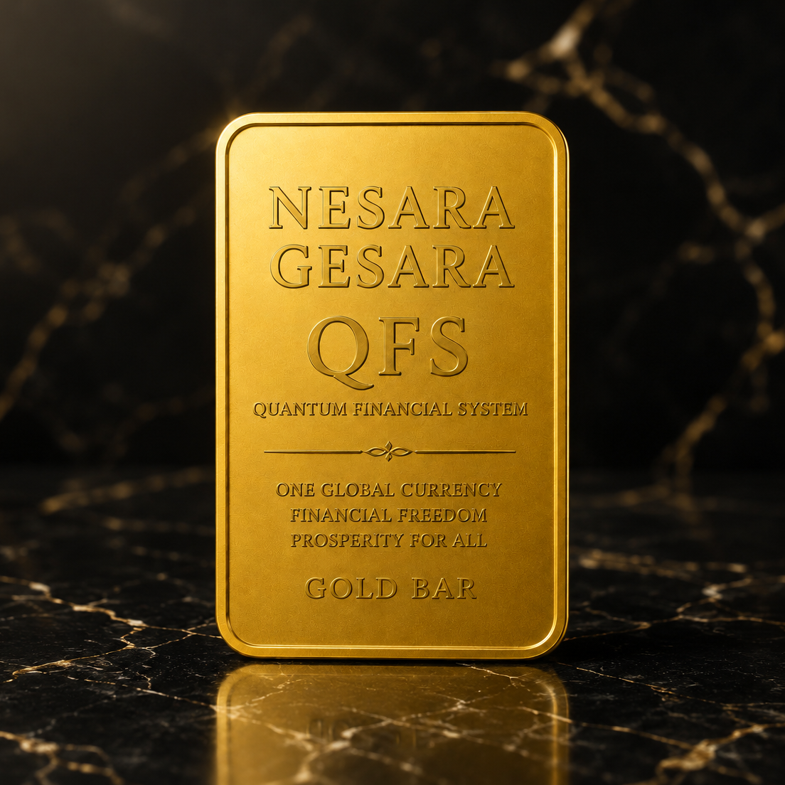 NESARA GESARA QFS GOLD BAR