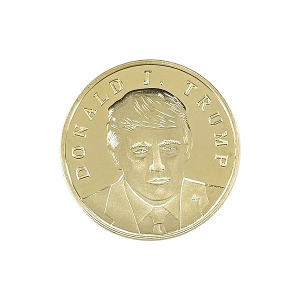 President Trump Victory Gold Coin 2025 - 47 President Edition