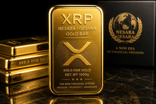 XRP NESARA/GESARA Gold Bar – Exclusive Limited Edition