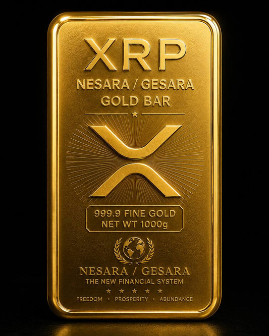 XRP NESARA/GESARA Gold Bar – Exclusive Limited Edition